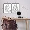 Stupell Industries Minimalist Female Figure 2 pc Framed Giclee Wall Art Set Design by Cat Thurman Designs